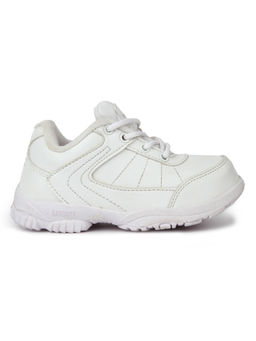 LIBERTY - Force 10 Schzone White School Shoes For Kids