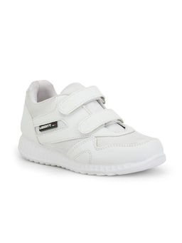 LIBERTY - Force 10 9906-90vgn White School Shoes For Kids