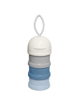 Hopop - 3-Layer Stackable Baby Milk Powder & Food Storage Container Blue