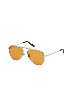 Web Eyewear - Brown Metal Unisex Sunglasses WE0206 58 16E