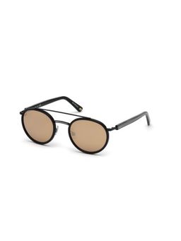Web Eyewear - Brown Metal Unisex Sunglasses WE0225 52 01G