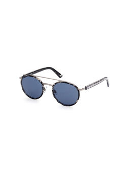 Web Eyewear - Blue Metal Unisex Sunglasses WE0225 52 56V