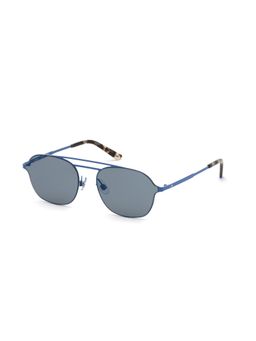 Web Eyewear - Blue Metal Unisex Sunglasses WE0248 58 91C