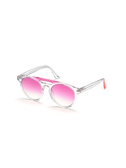 Web Eyewear - Pink Plastic Unisex Sunglasses WE0262 51 27T