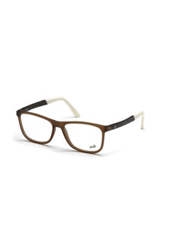 Web Eyewear - Brown Plastic Men Frame WE5187 54 049