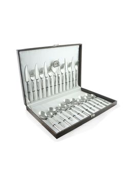 FNS - Yearn Quality Stainless Steel 26 Pc Cutlery set Box Packaging