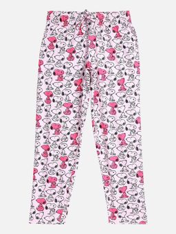 Kidsville - Peanuts Printed Pink Pyjama