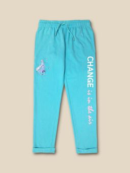 Kidsville - Frozen Printed Blue Jogger