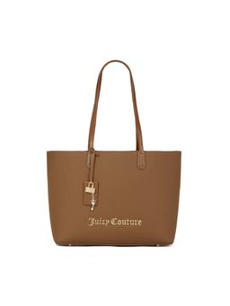 Juicy Couture - Brown Solid Pu Handbag