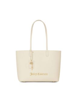 Juicy Couture - Off White Solid Pu Handbag