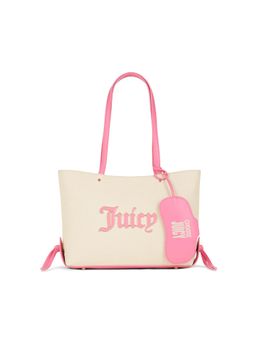 Juicy Couture - Pink Solid Pu Handbag with Coin Pouch