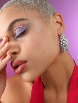 Sohi - Silver Plated Designer Party Drop Earring for Women