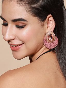 Sohi - Gold Plated Designer Party Drop Earring for Women