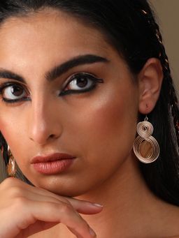 Sohi - Gold Plated Designer Party Drop Earring for Women