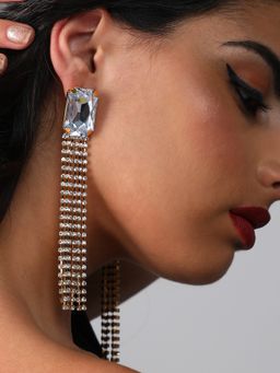 Sohi - Gold Plated Designer Party Drop Earring for Women