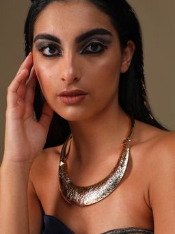 Sohi - Gold Plated Designer Party Necklace for Women