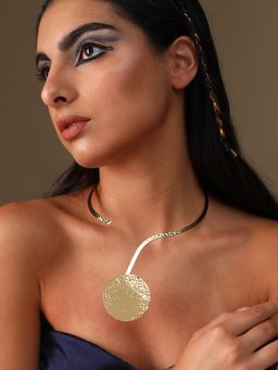 Sohi - Gold Plated Designer Party Necklace for Women