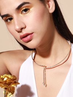 Sohi - Gold Plated Designer Casual Necklace for Women