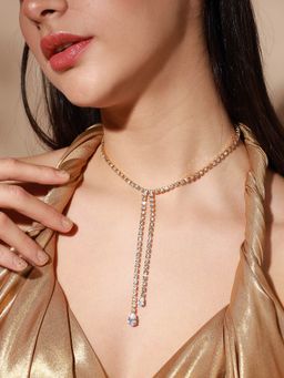 Sohi - Silver Plated Designer Casual Necklace for Women