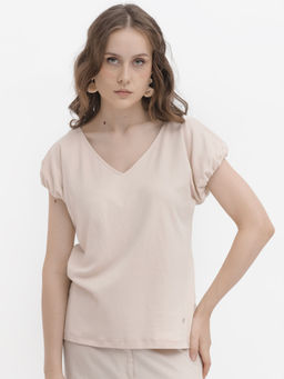 RAREISM - Conrad Beige Solid Top