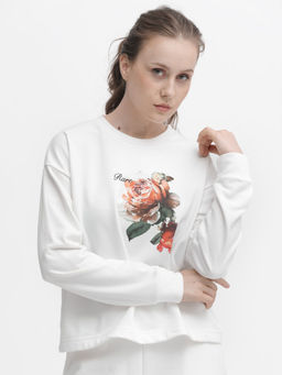 RAREISM - Curtin Off White Sweatshirt