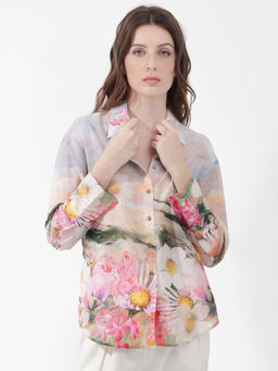 RAREISM - Cyno Multi Floral Top