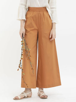 RAREISM - Kofu Light Brown Solid Trouser