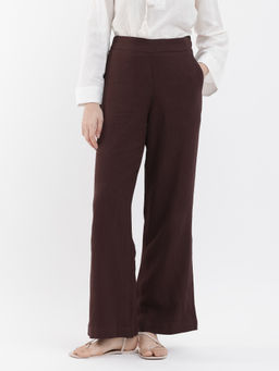 RAREISM - Rica Brown Solid Trouser