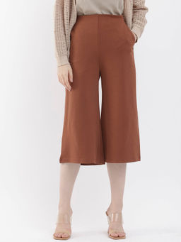 RAREISM - Shoyo Dark Brown Solid Trouser