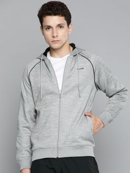 Alcis - Men Grey Solid Running Sporty Jacket