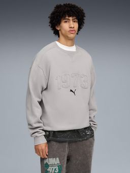Puma - Grey Hoopocalypse Basketball Crew Sweatshirt