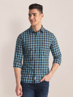 U.S. POLO ASSN. - Tartan Checks Twill Casual Shirt Multi-Color