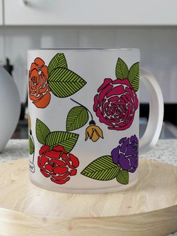 Indigifts - Coffee Mug For Surprise Gift Colorful Coffee Mug, Printed Glass Cup