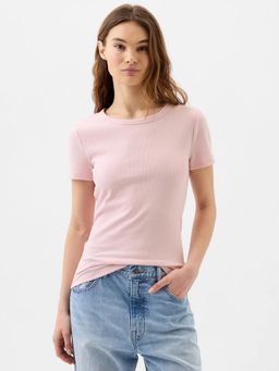 GAP - Women Pink Round Neck T-shirt