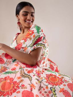 Gajra Gang - Phoolish Off White Overlay