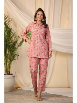 KAFTANIZE - Prita Pink Co-ord (Set of 2)