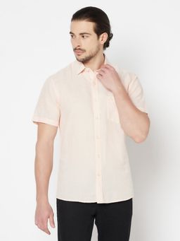 Cantabil - Men Peach Shirt