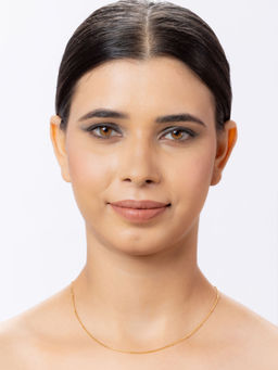 Niscka - Thin Dainty Golden Chain Necklace For Women