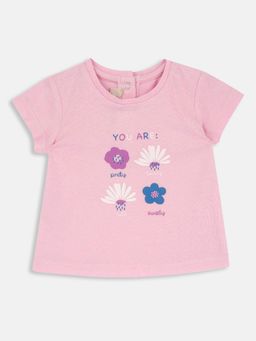 Chicco - Girls Printed Cotton T-Shirt