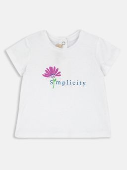 Chicco - Girls Printed Cotton T-Shirt