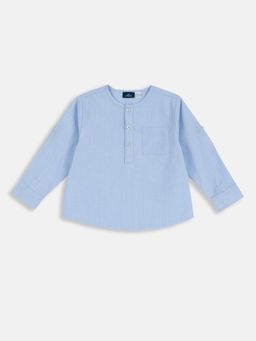 Chicco - Boys Light Blue Solid Shirt