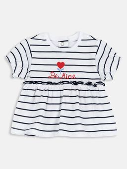Chicco - Girls White Striped Top