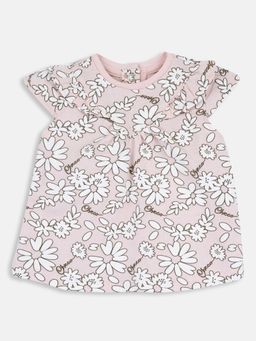 Chicco - Girls Light Pink Floral Printed Top