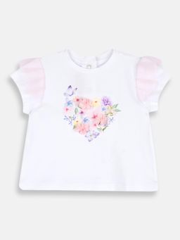 Chicco - Girls White Graphic Top