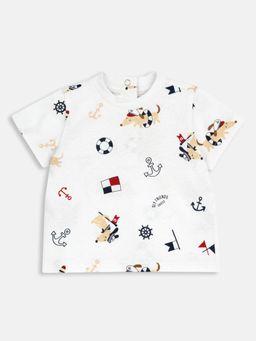 Chicco - Boys Printed Cotton T-Shirt