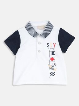 Chicco - Boys Printed Polo T-Shirt
