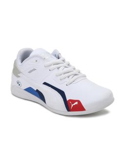Puma - BMW M Motorsport Drift Cat Delta Kids Unisex White Casual Shoes