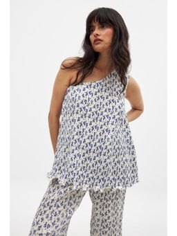NA-KD - Cream Structured V-Neck Maxi Dress
