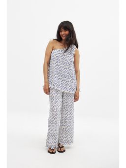 NA-KD - Cream Structured V-Neck Maxi Dress