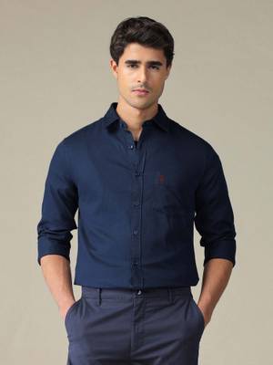 Buy U.S. POLO ASSN. Men's Pure Cotton Regular Fit Shirt